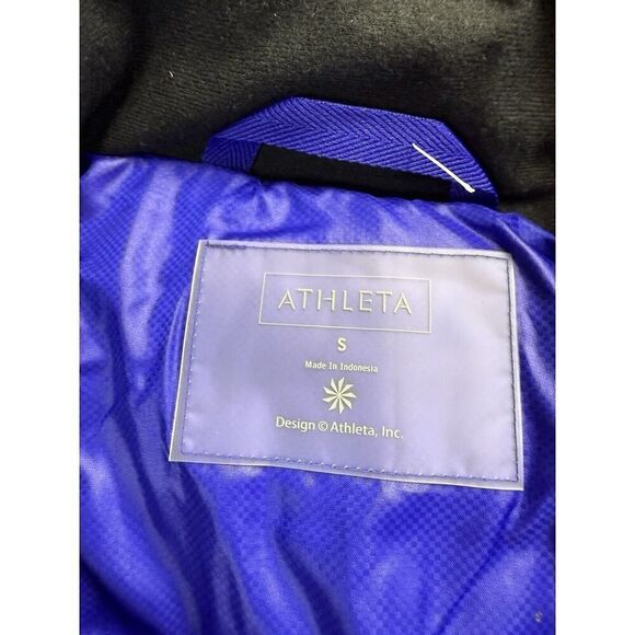 NWT Athleta Ravenswood Ski Jacket Purple Blue Small - Picture 14 of 16
